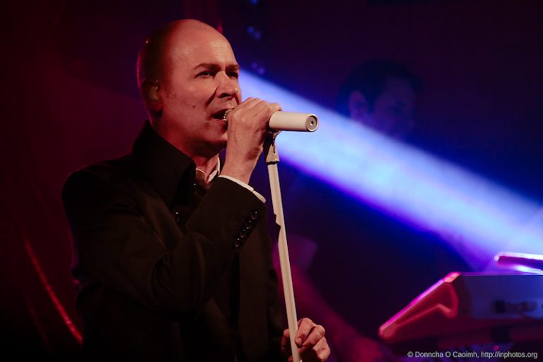 Phil Oakley on stage