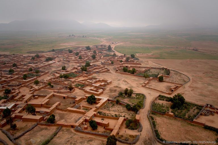 A Berber Village in Morocco from the Air