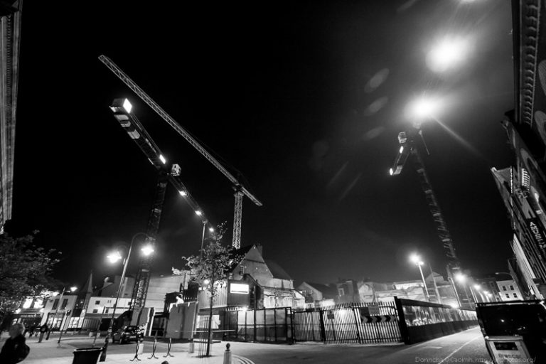 Construction on Academy Street