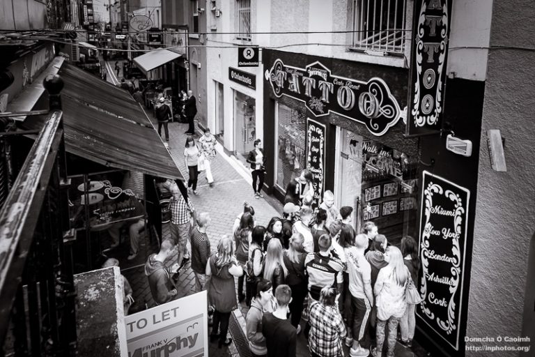 The Love Hate Tattoo Crowd