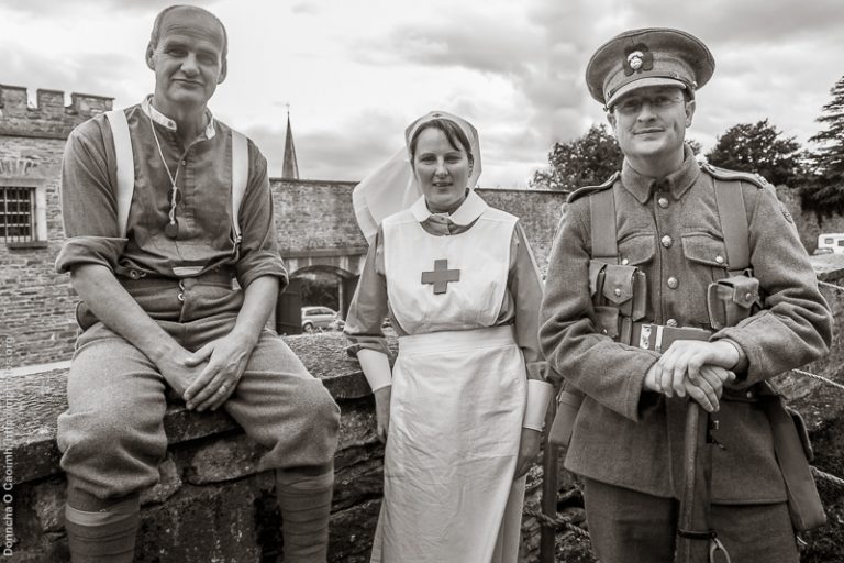 Reenactors at Cork City Gaol