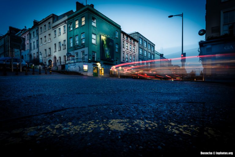 Light Trails on MacCurtain Street