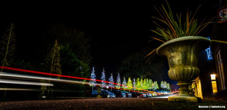 Light Trails in Blarney