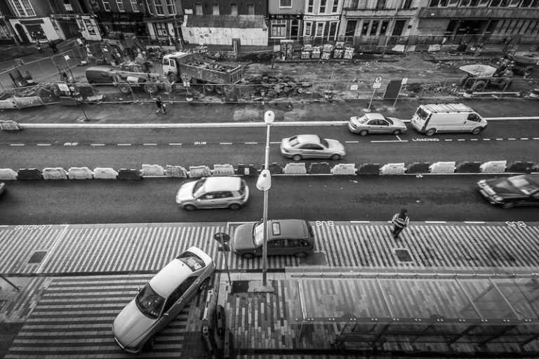 The Grand Parade Half Dug Up