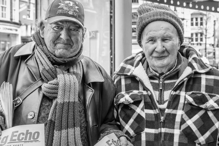 Michael O’Regan and a Customer