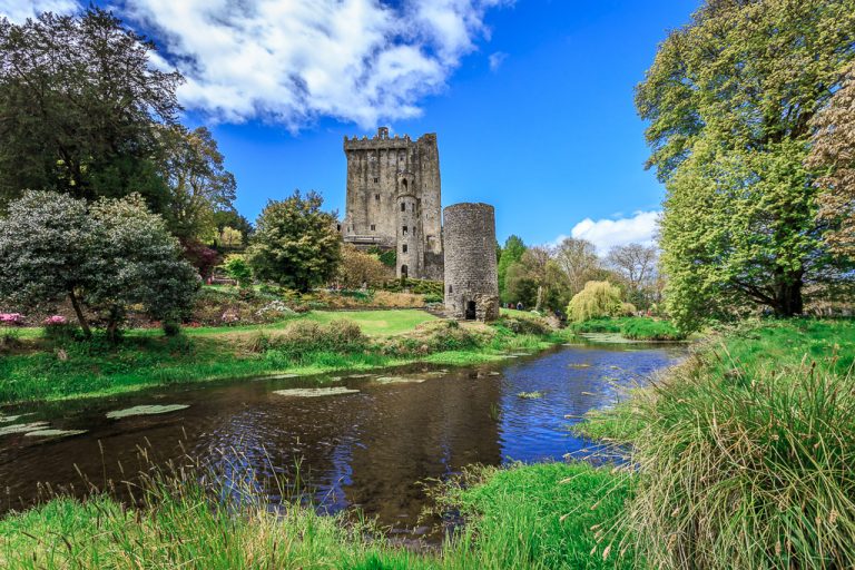 The green, green grass of Blarney Castle