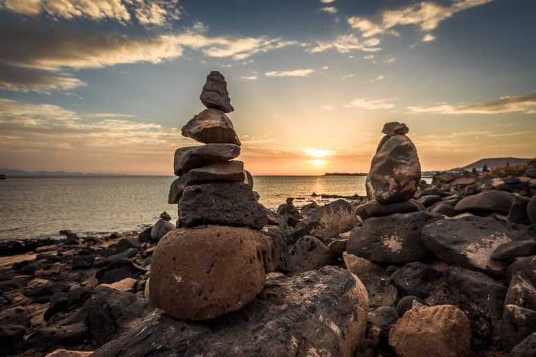 Rock Castles at Sunset