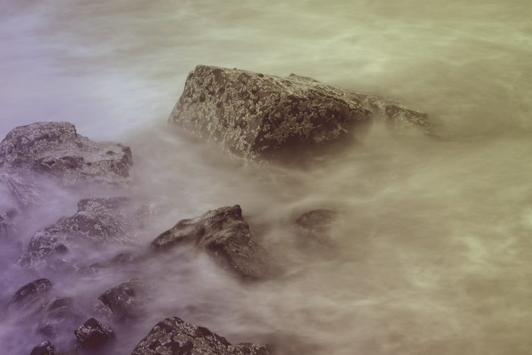Water swirls at Myrtleville