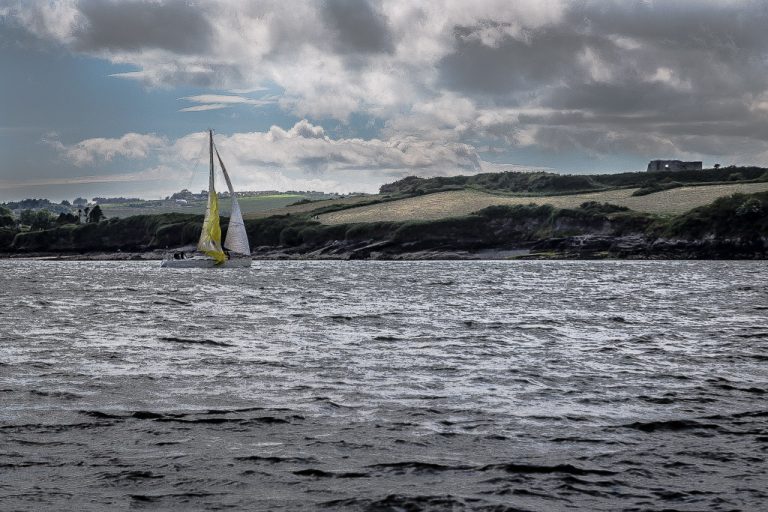 Taking down the sails