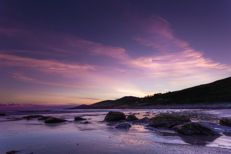 Inch Beach at Night