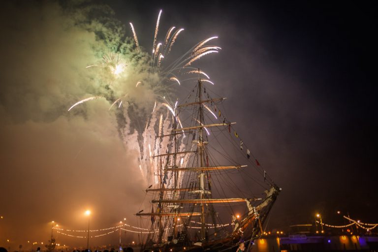 Fireworks in Waterford, 2005