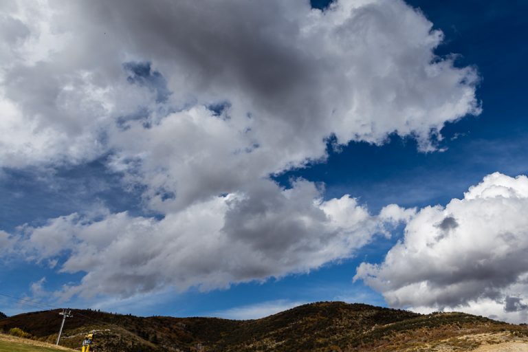 Fluffy Clouds over Utah