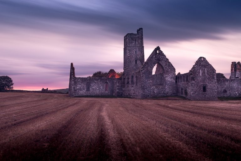 Kilcrea Friary at Sunset