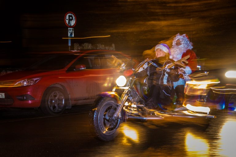 Santa Arrives in Blarney