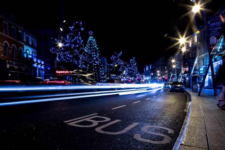 Light Trails on Patrick’s Street
