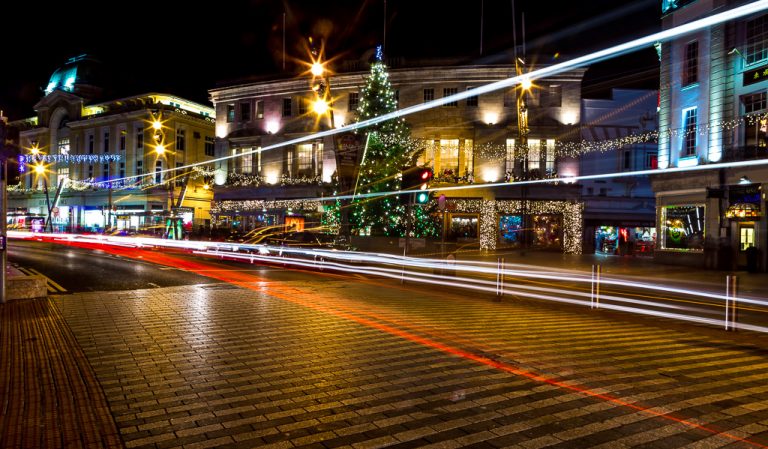Light Trails on Patrick’s Street