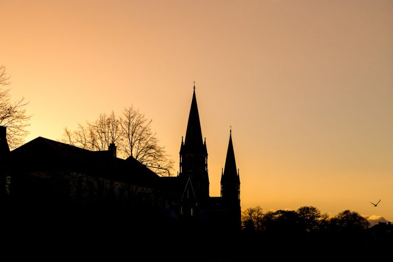St Fin Barre’s at Sunset