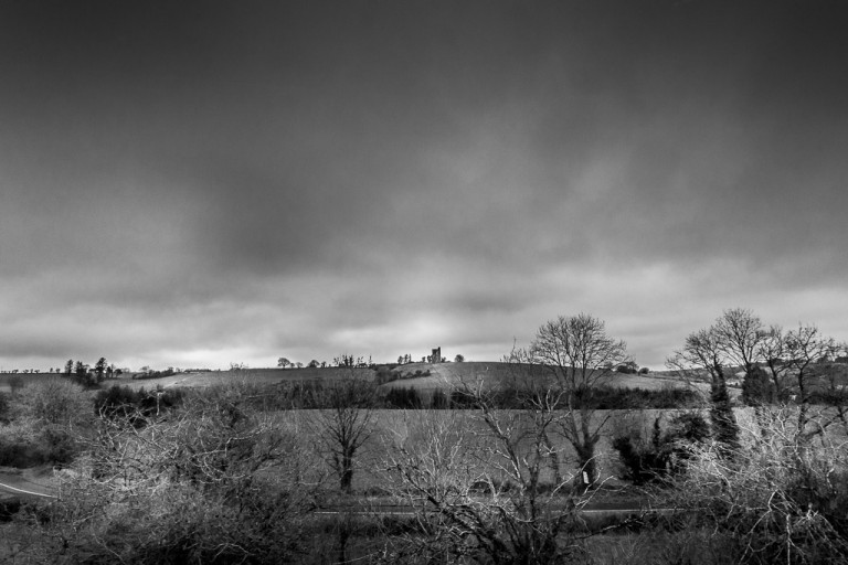 From the Cork-Dublin Train