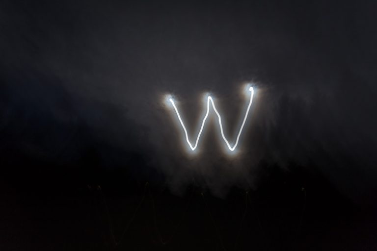 Light Painting with the Moon