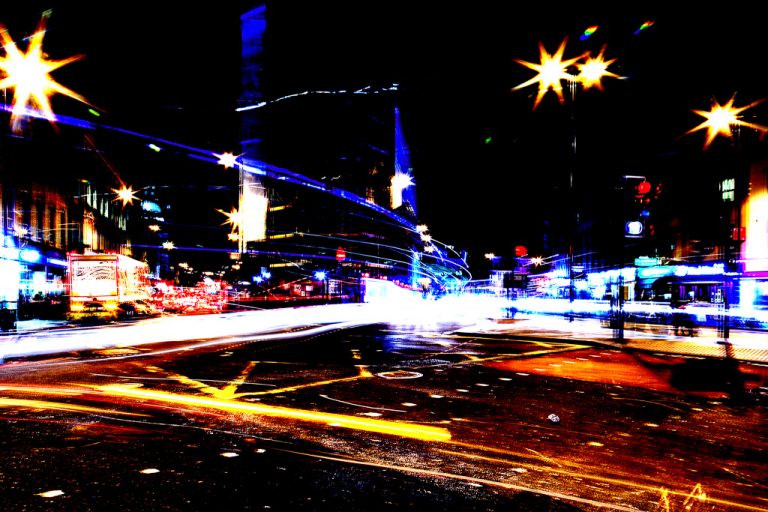 Street Lights by St Pancras International