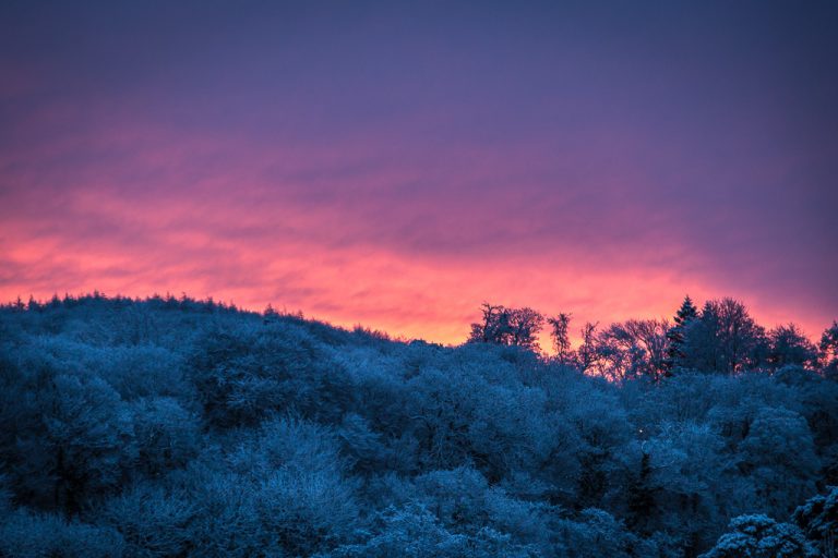Colourful Sunrise in Blarney