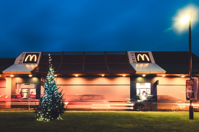 Christmas Dinner at McDonald’s
