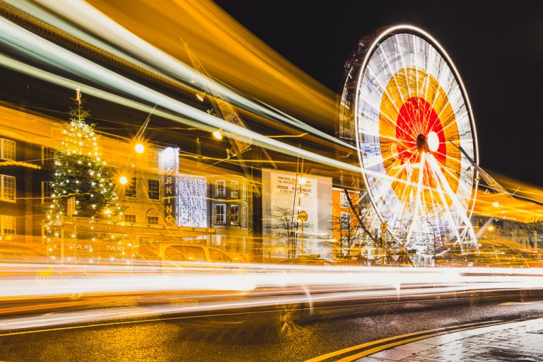 Ferris Wheel and Lights