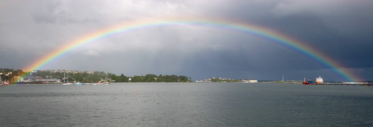 A Rainbow from Whitepoint to Ringaskiddy