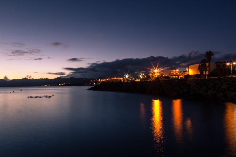 After the sunset in Puerto del Carmen