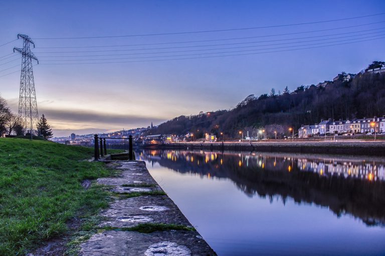 The River Lee by The Marina