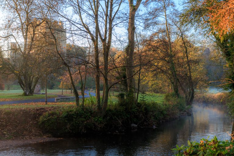 Winter comes to Blarney Castle