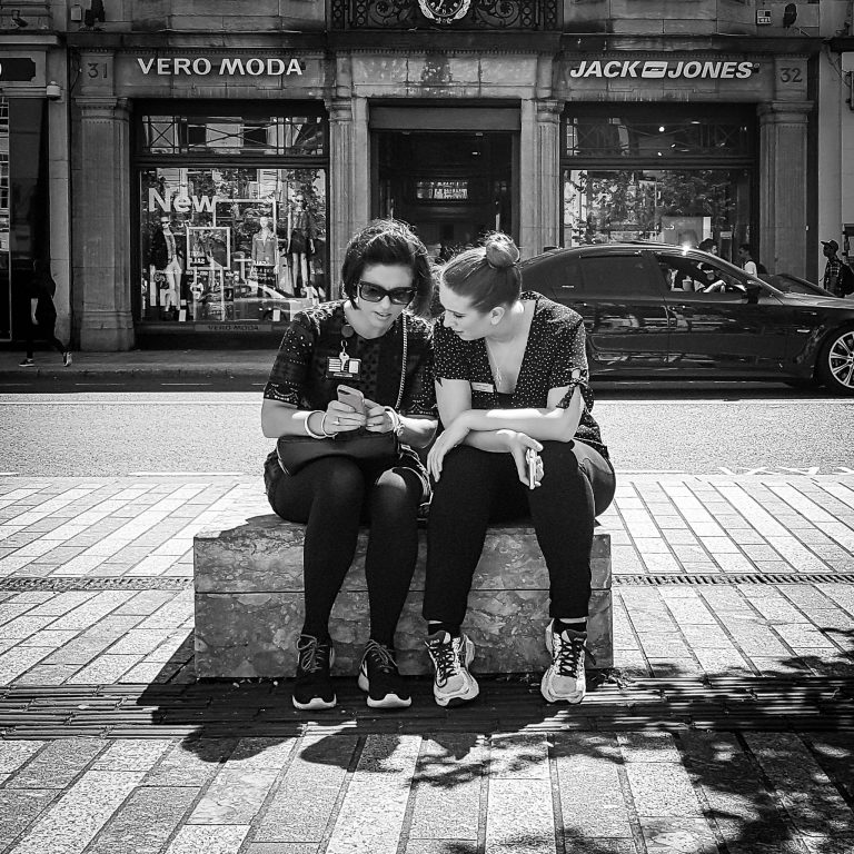 Engrossed in Conversation