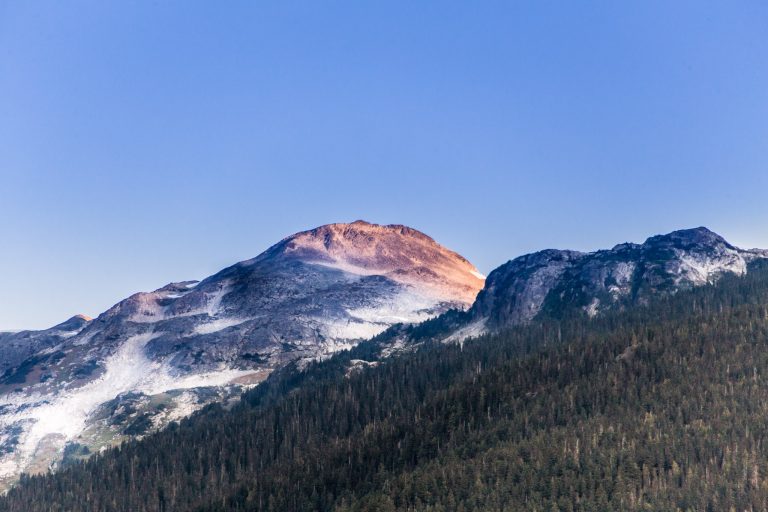 Mountains at Sunrise