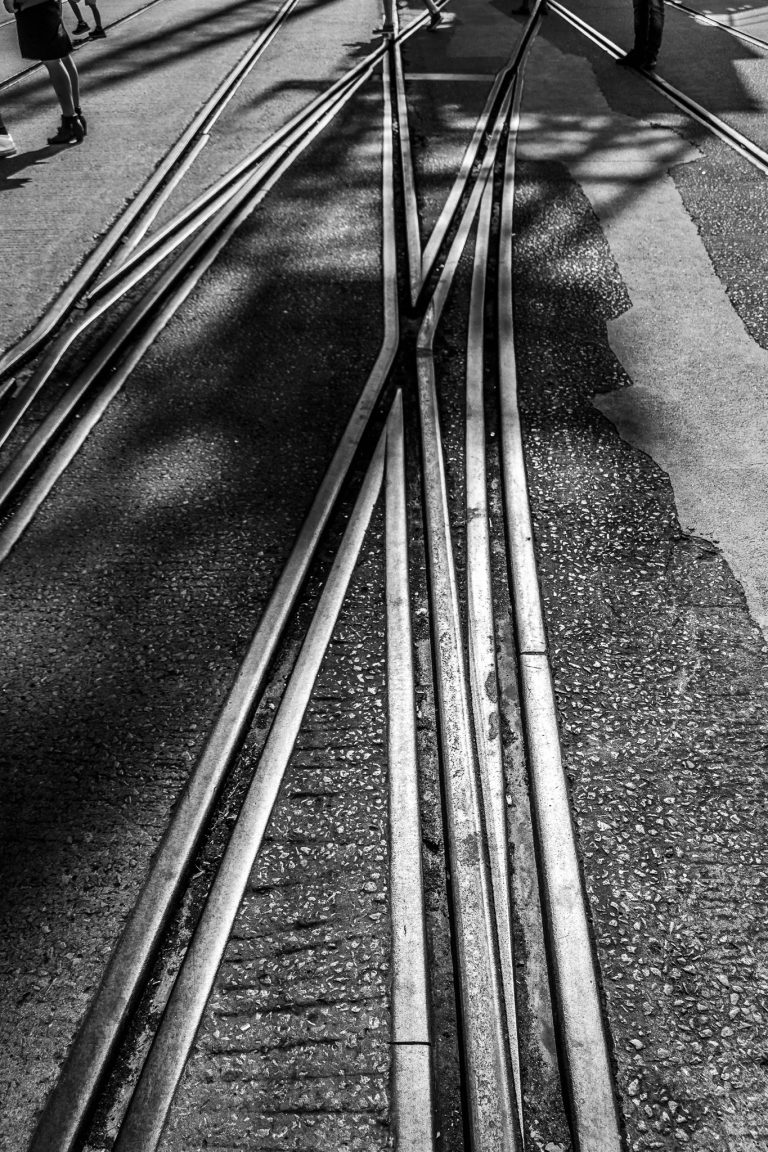 Tracks and Shadows of the M Shed