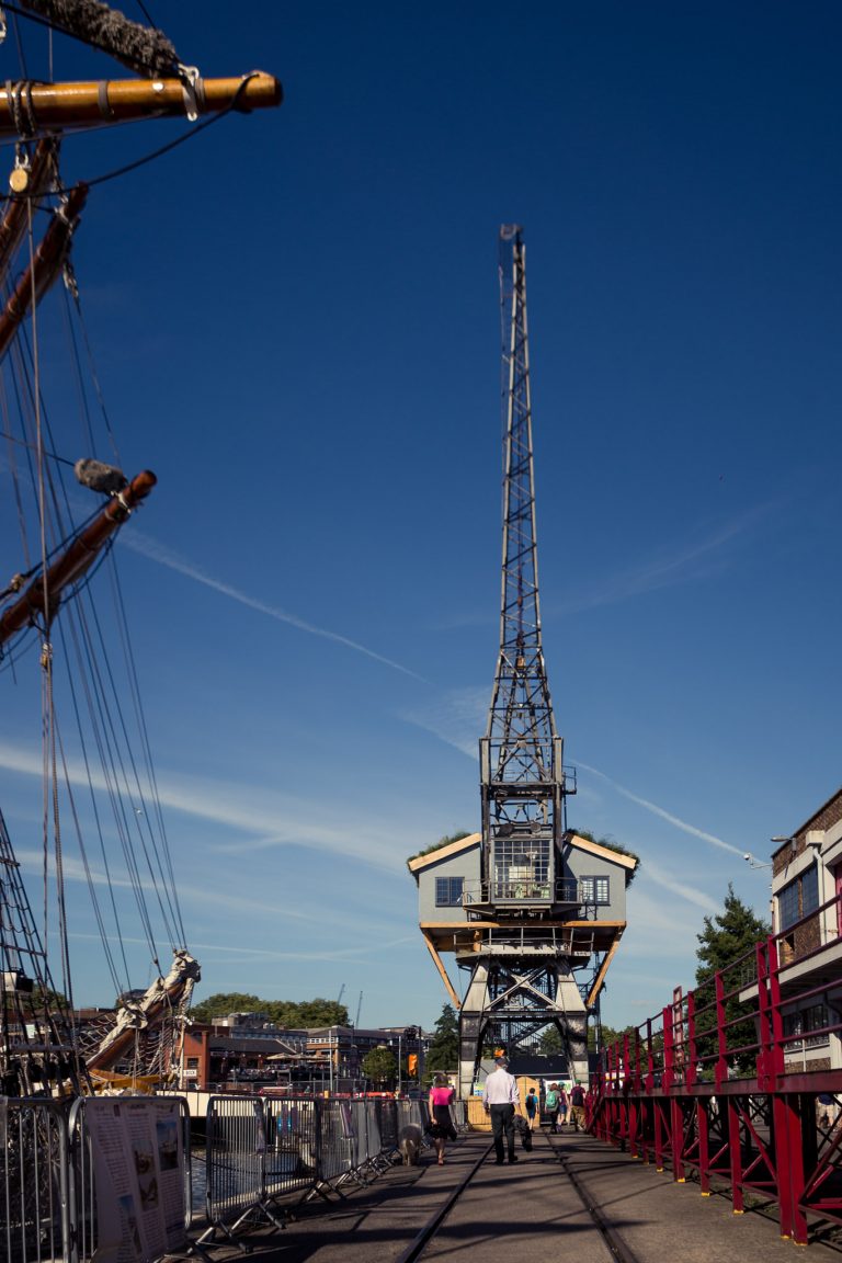 Cranes of the M Shed