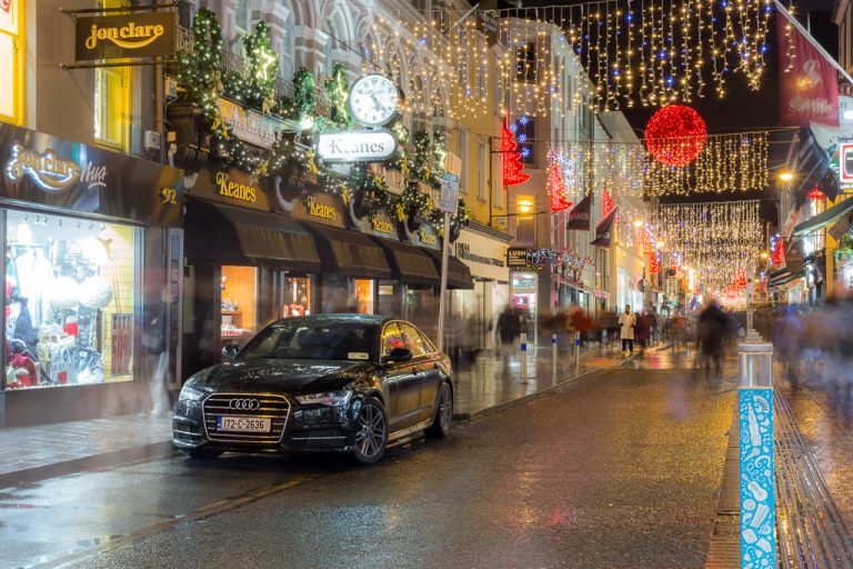 The Christmas Lights of Oliver Plunkett Street