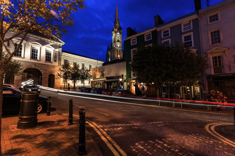 Light Trails in Cobh