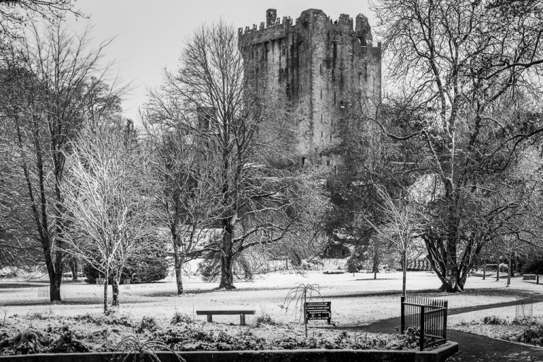 Blarney Castle in the Snow