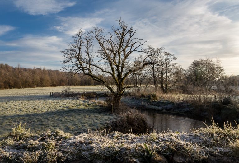 The River Shournagh on a Cold Morning