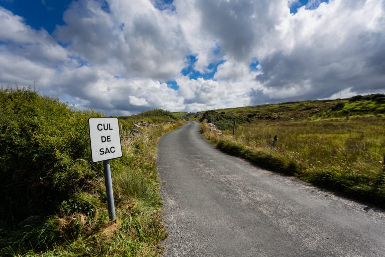 Cul De Sac on a country road