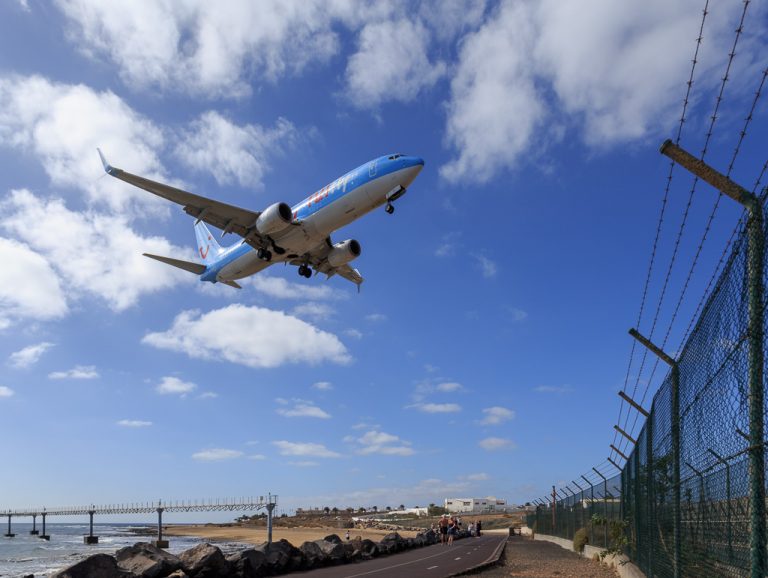 A Plane Suspended in the Air