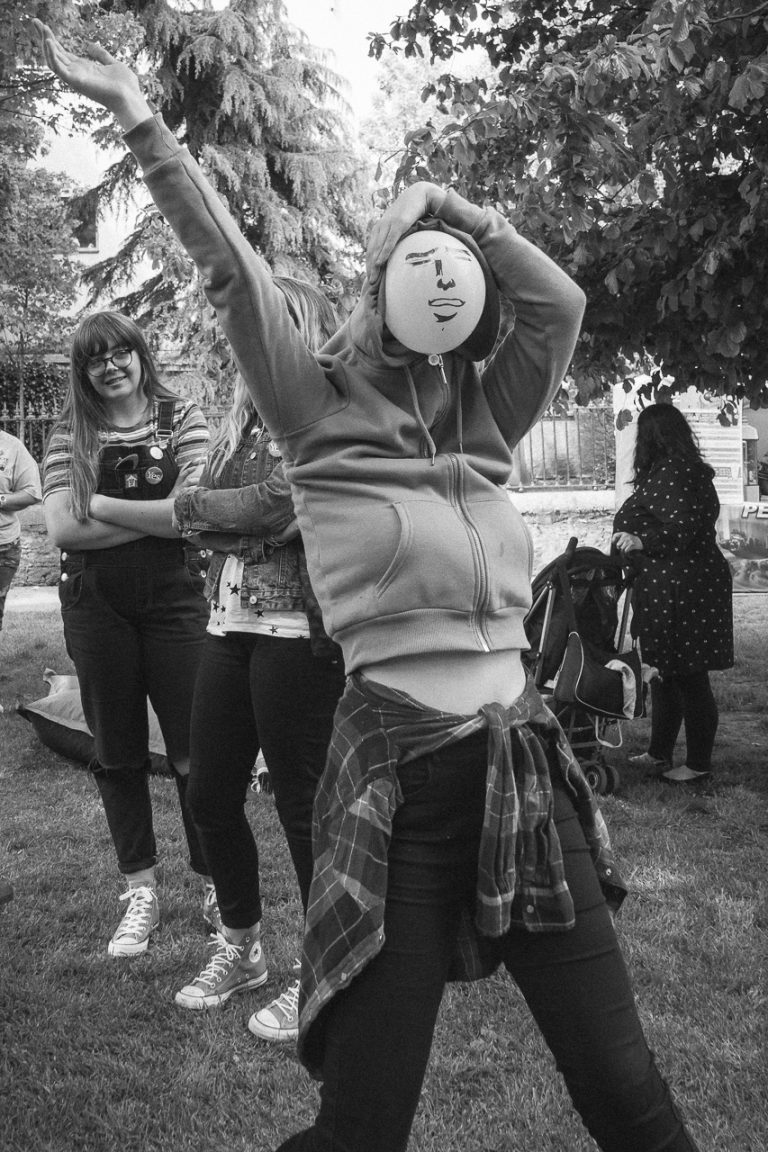 Balloony Dancing in the Park