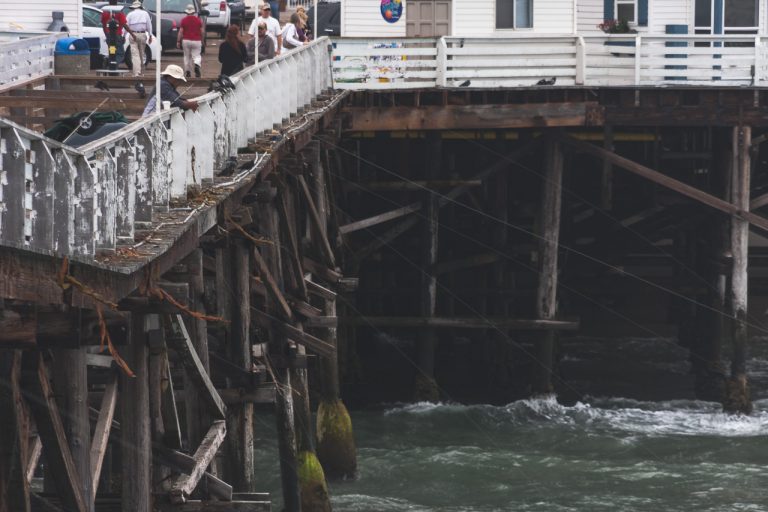 Fishing on the Pier