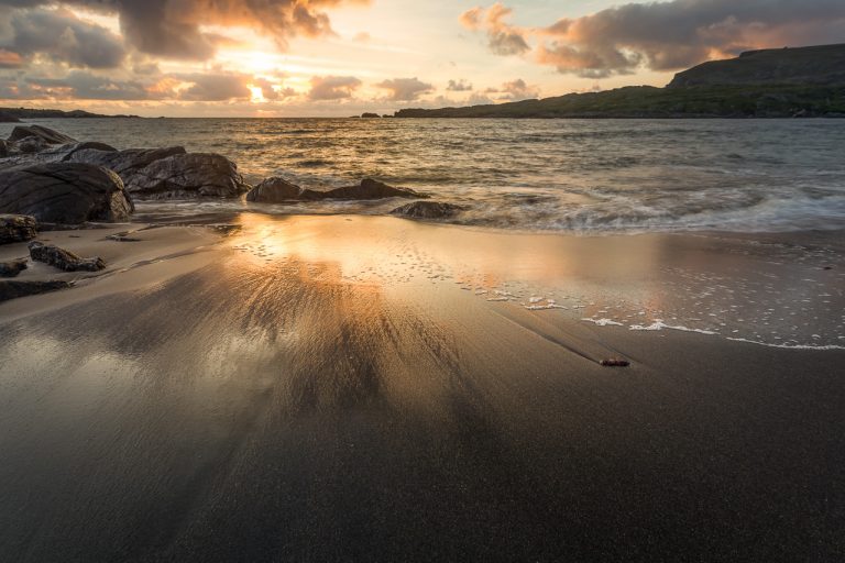 Donegal Beach at Sunset