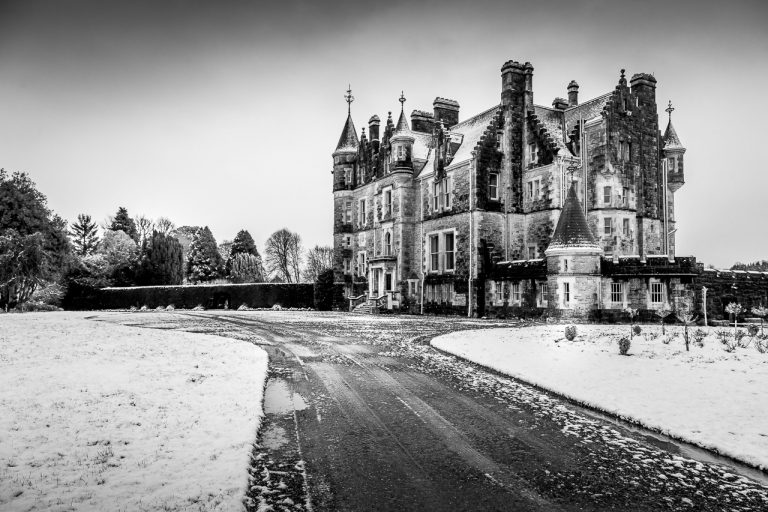 Blarney Castle Grounds in the Snow