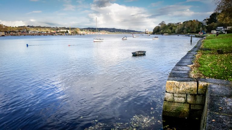 The River Lee runs past Blackrock
