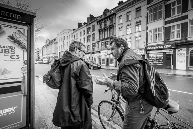 Conversation on the Street