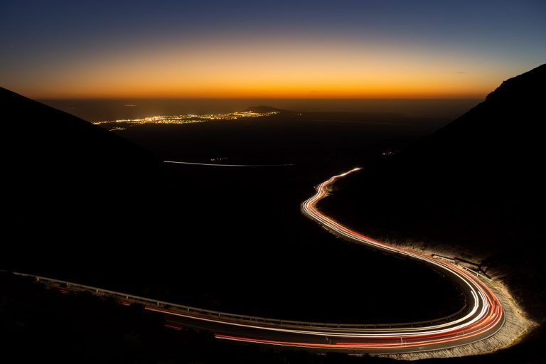 Looping Light Trails