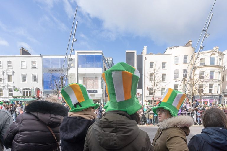 The 2019 St. Patrick’s Day Parade in Cork City.