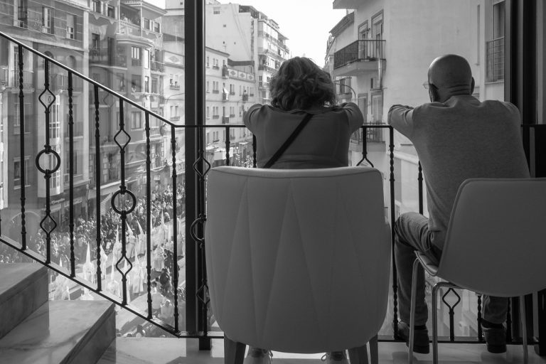 Watching the Procession